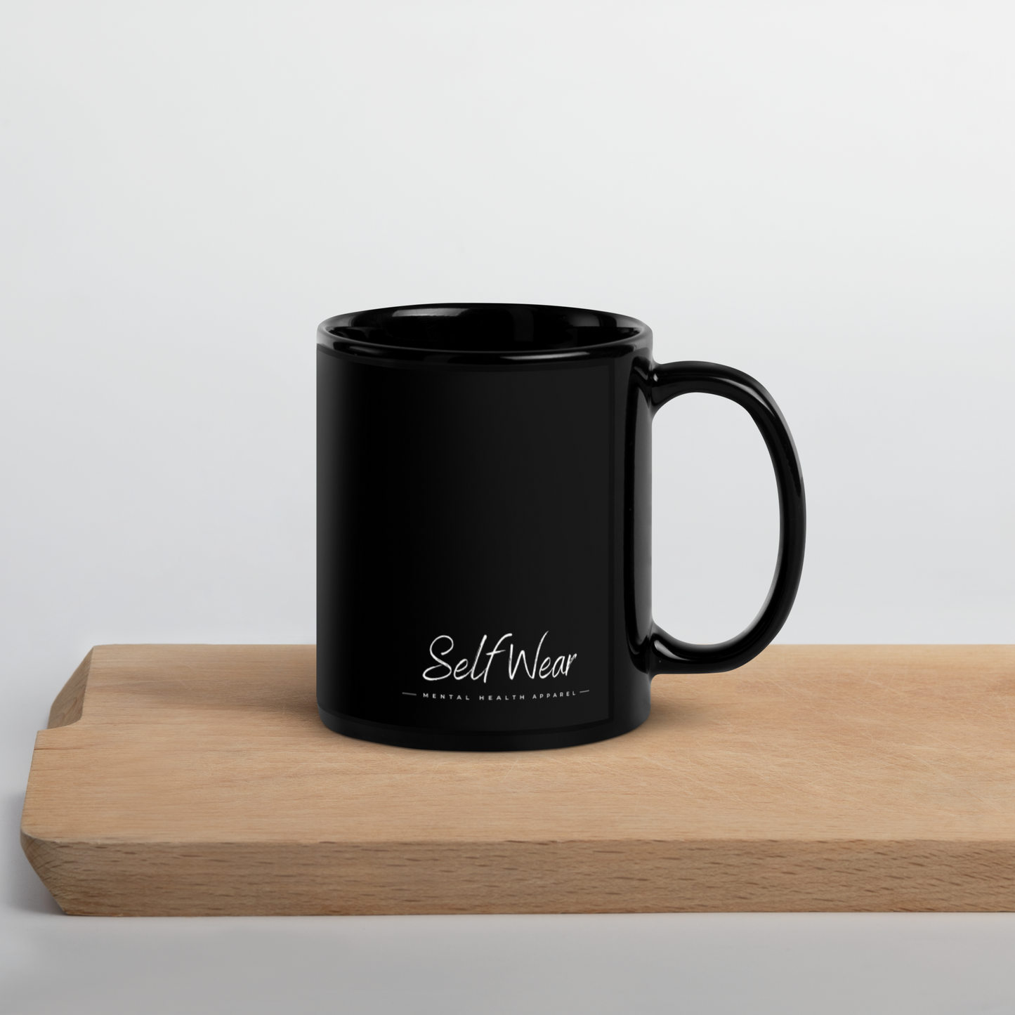 Today is the Day Black Glossy Mug