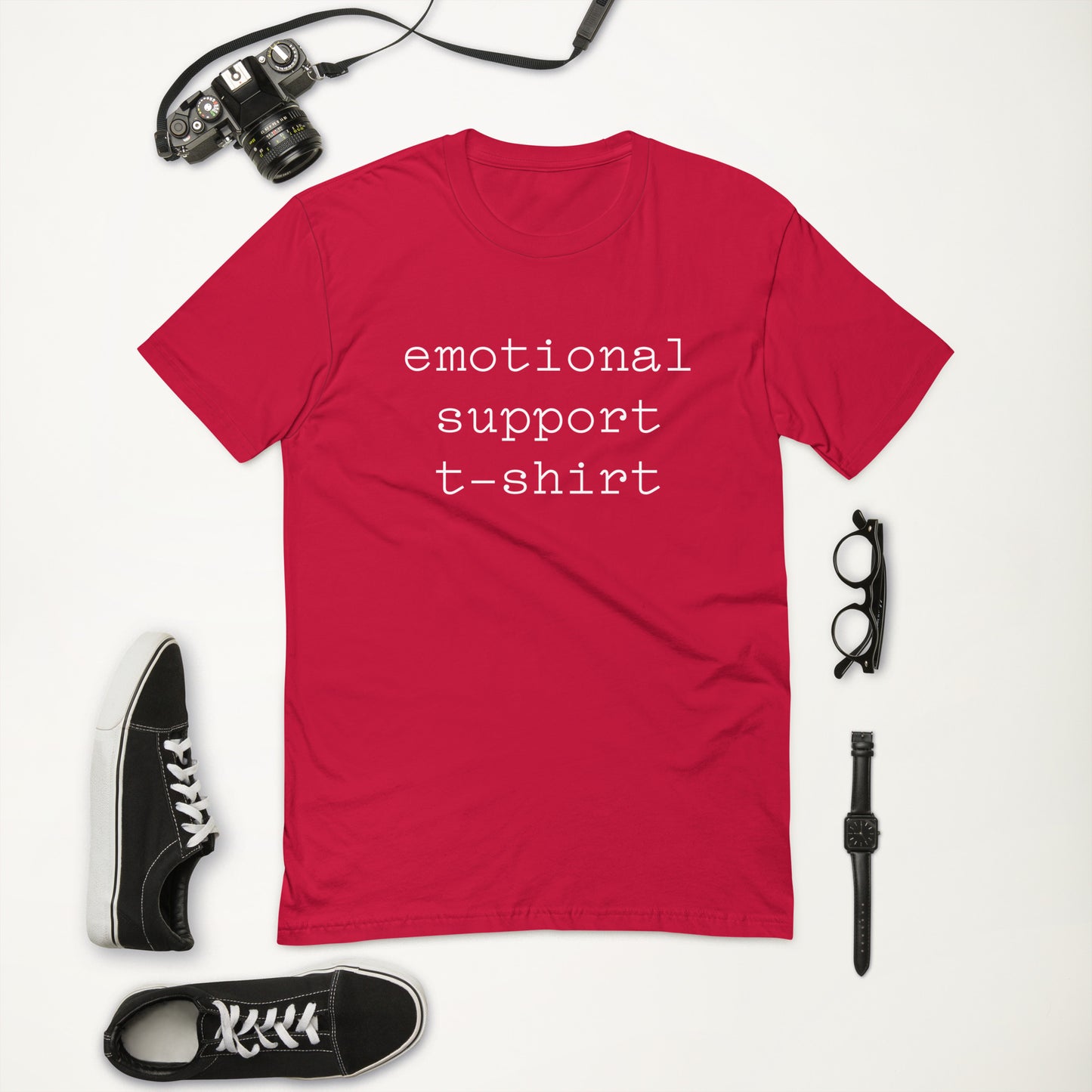 Emotional Support T-shirt Short Sleeve T-shirt