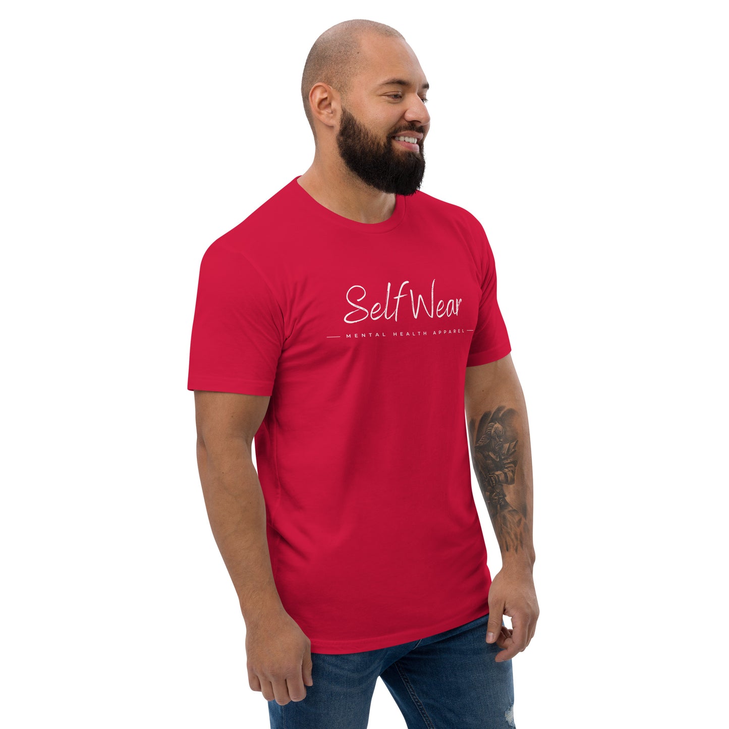 Self Wear Mens Tshirt