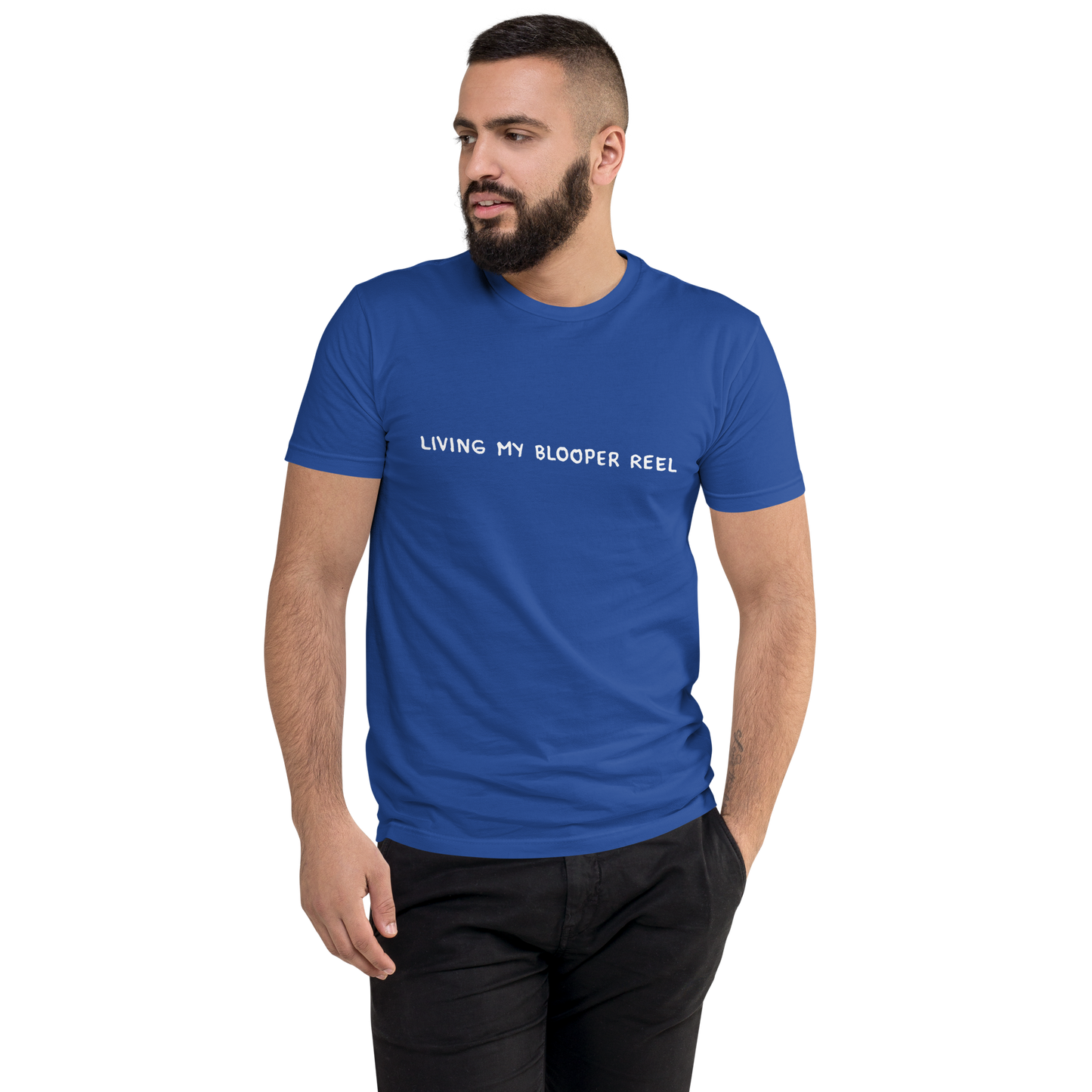 Living my blooper reel Short Sleeve T-shirt