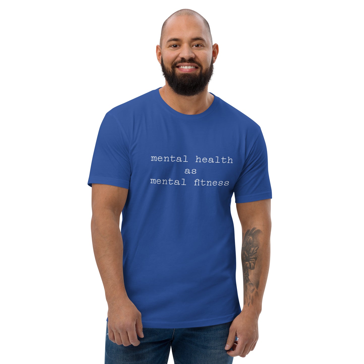 Mental Health as Mental Fitness Short Sleeve T-shirt